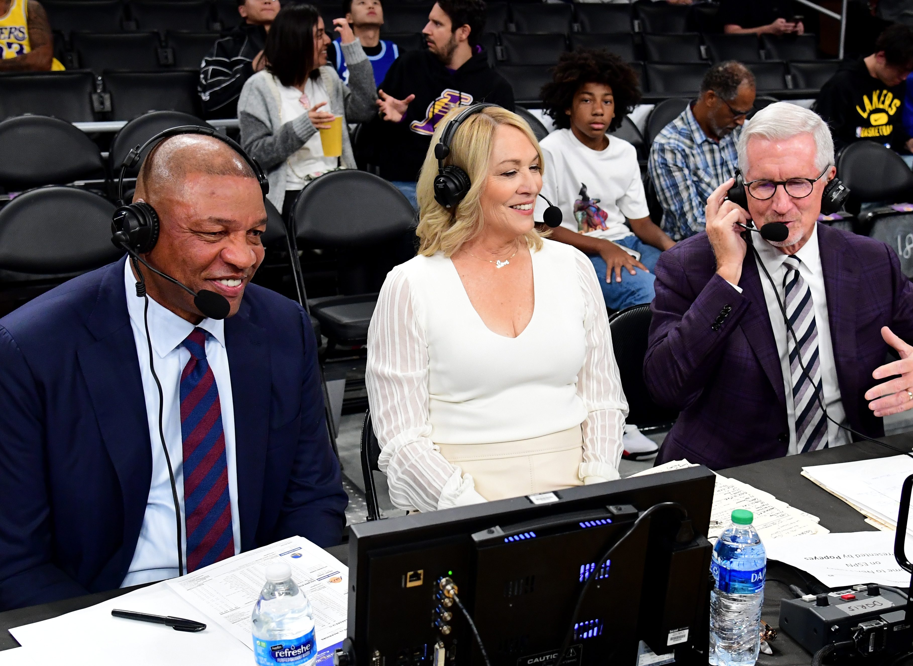 Doc Rivers, Doris Burke and Mike Breen