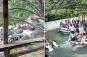 Six Flags Roaring Rapids ride malfunctions, forcing guests to jump into the water