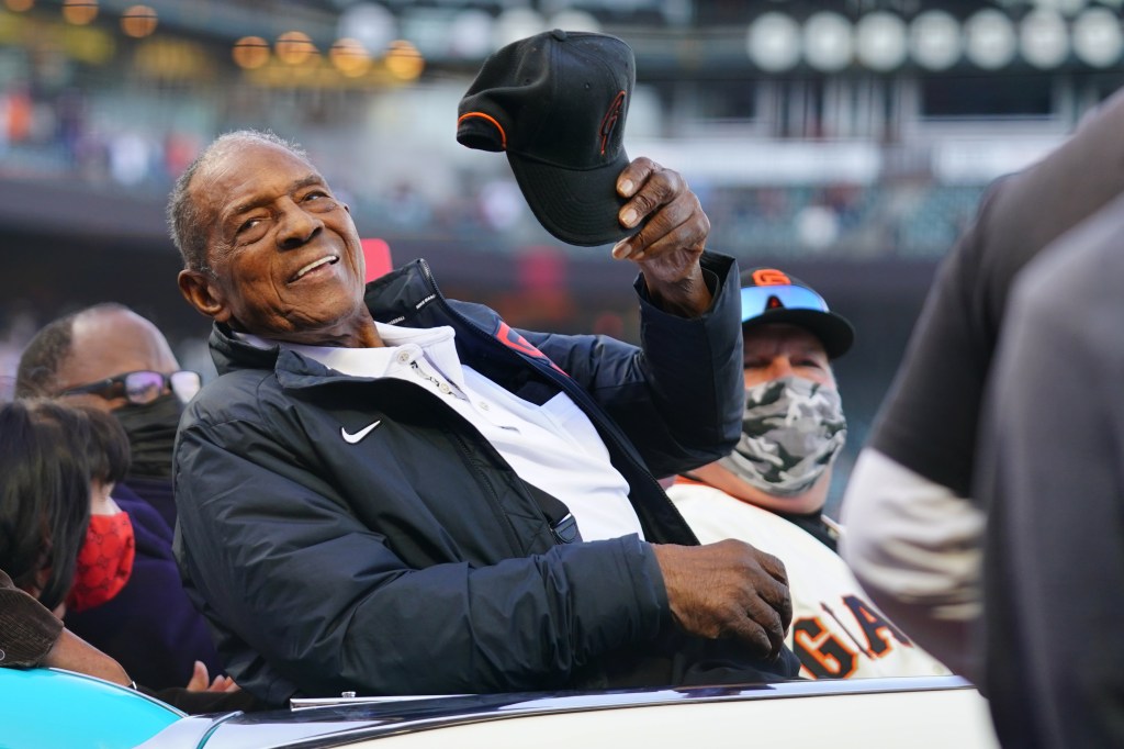 Willie Mays passed away on Tuesday.