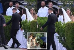SI model Olivia Culpo, NFL star Christian McCaffrey officially tie knot in Rhode Island wedding ceremony