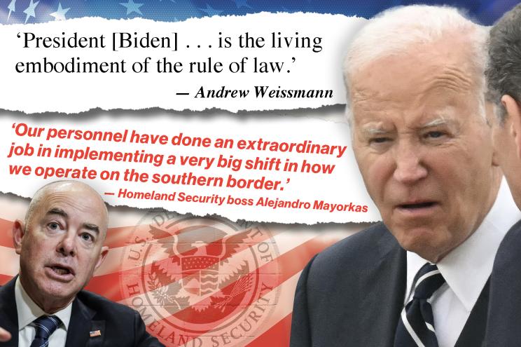 MSNBC podcaster Andrew Weissmann claimed that Hunter Biden's conviction on federal gun charges proves that President Biden is the "living embodiment of the rule of law."