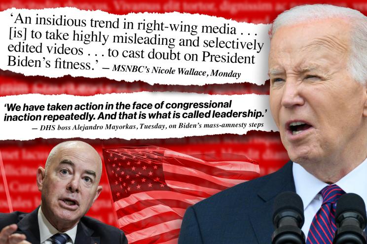 MSNBC host Nicole Wallace claimed that videos showing President Biden's mental decline are "highly misleading and selectively edited."