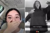 A collage of two surprised girls covering their mouths, symbolizing Gen Z's embarrassing dating trends exposed on social media.