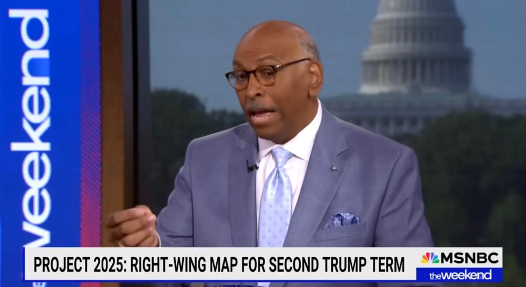 Former Republican National Committee Chairman Michael Steele was interrupted by a host after using the term "illegal immigrant."