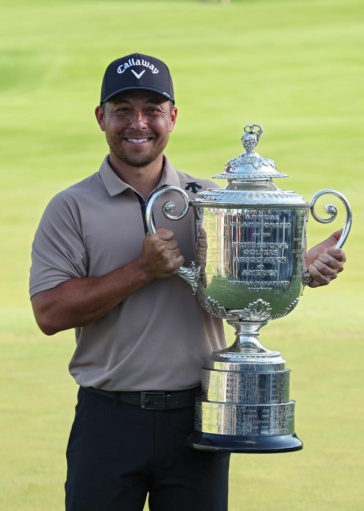 Xander Schauffele won his first major, the PGA Championship, in May 2024.