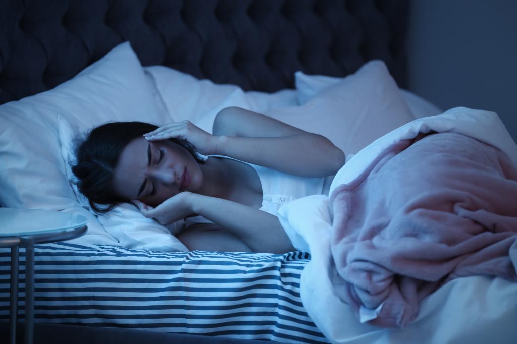 Experts recommend getting seven to nine hours of shuteye a night.