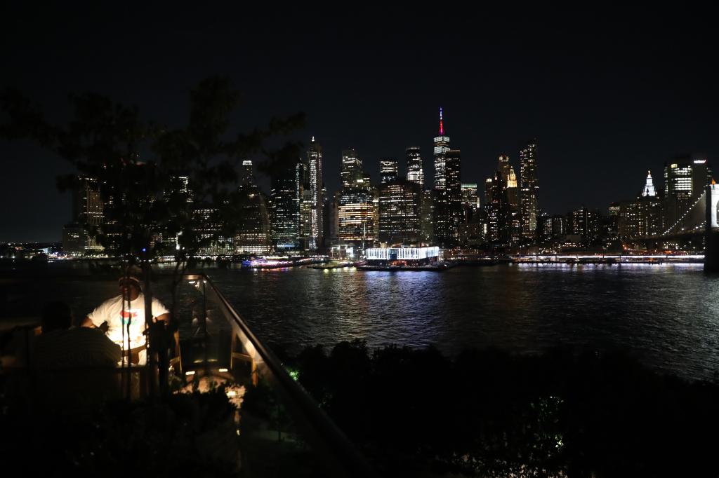 DJ Kando at Harriot rooftop bar in Brooklyn