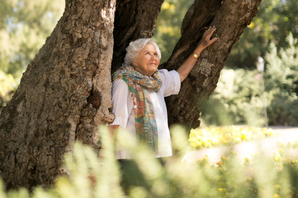 Deborah Szekely at her health resort 