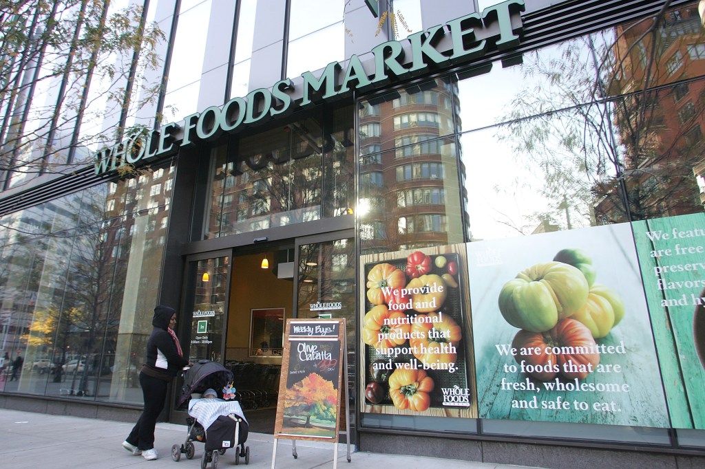 Exterior of the Whole Foods Market in the TriBeCa 