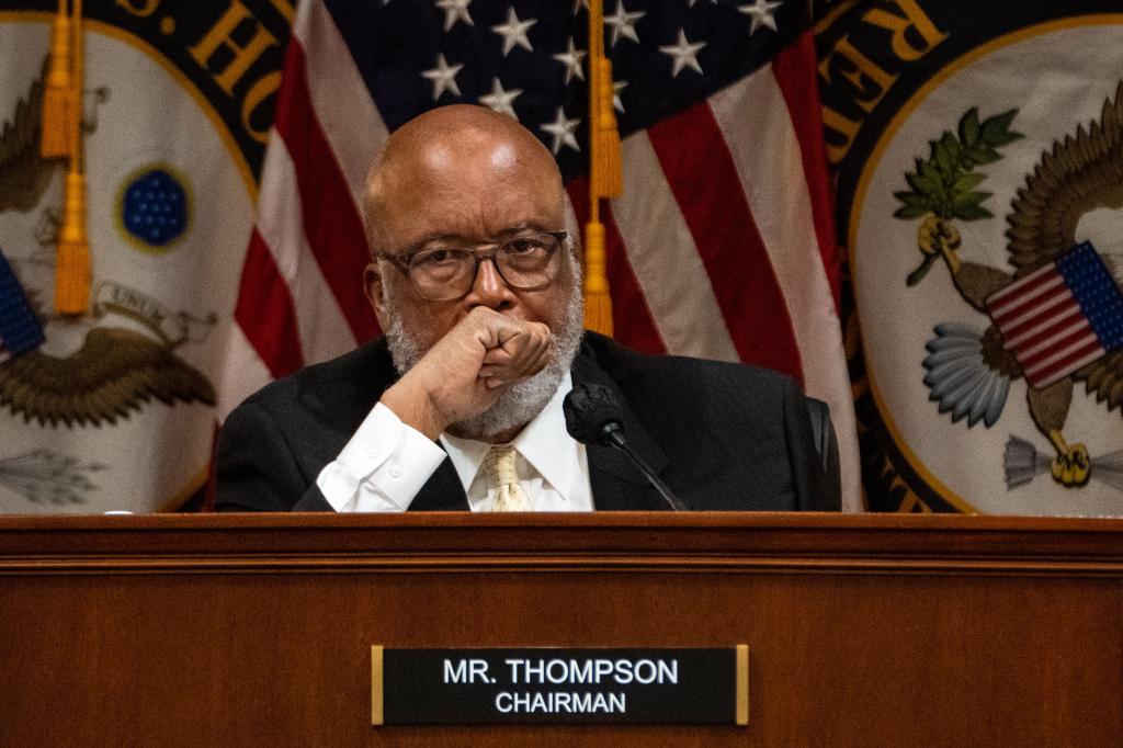 Chairman Rep. Bennie Thompson (D-MS) listens as the House Select Committee.