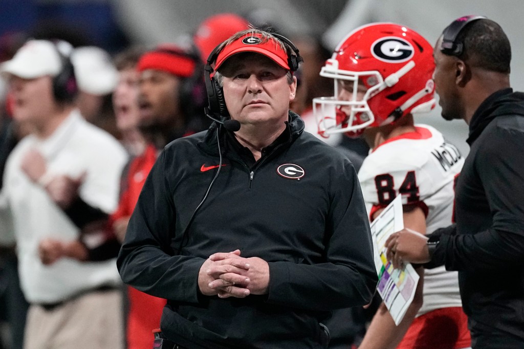 Georgia coach Kirby Smart