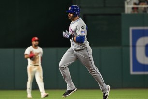 J.D. Martinez said an issue with his cleats led to ankle soreness.