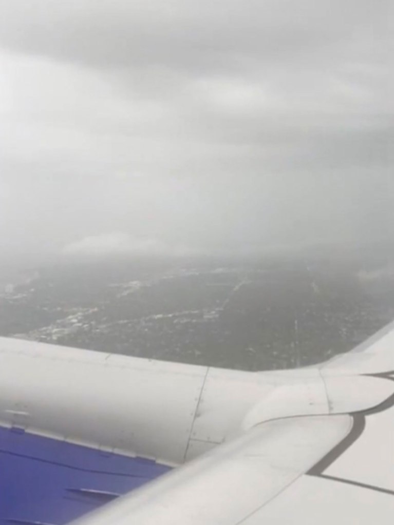 A passenger recorded a video of a Southwest Airlines flight that dropped to 150 feet over Old Tampa Bay on July 14.