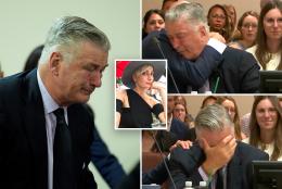 Alec Baldwin sobs, breaks down as judge tosses out 'Rust' involuntary manslaughter case in shocking twist