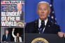 Biden calls Kamala Harris 'Vice President Trump' at top of error-laden 'big boy' press conference