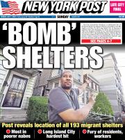 July 7, 2024 New York Post Front Cover