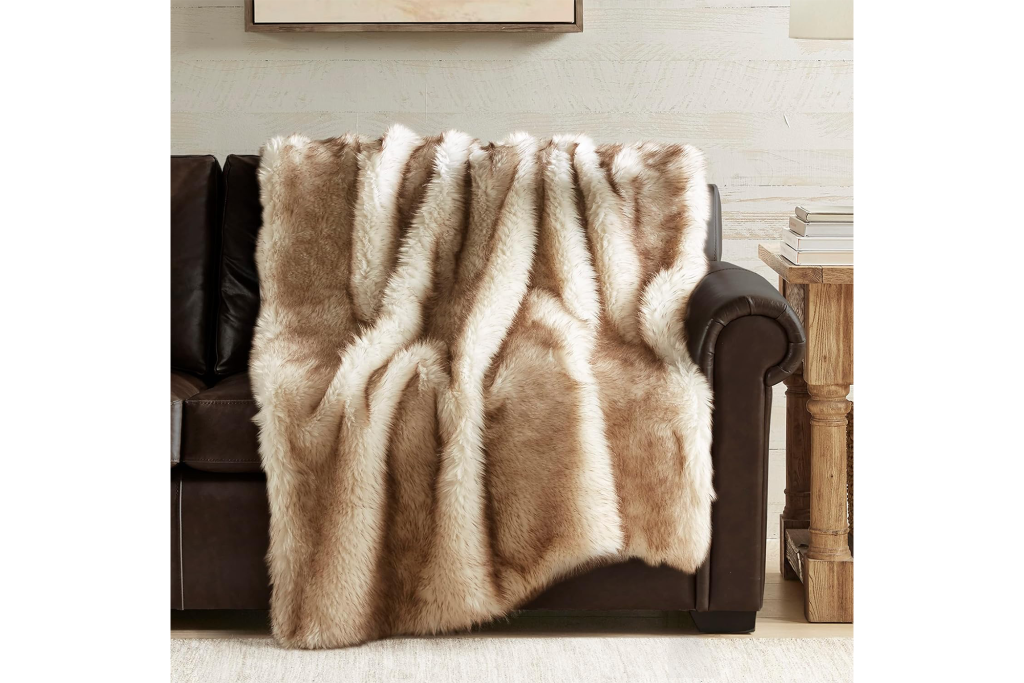 Hyde Lane Faux Fur Throw Blanket