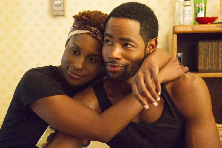 Issa Rae and Jay Ellis