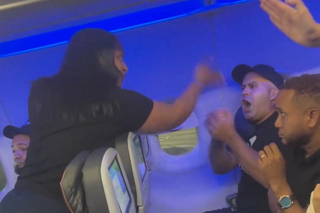 The flight was preparing to depart from JFK Airport on June 23 for Cibao International Airport in the Dominican Republic when the screaming match began.