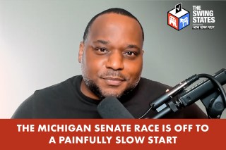 The world is watching the high stakes MI Senate race, and it’s off to a painfully slow start