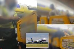 Mass brawl breaks out 30,000 feet in the sky on Ryanair, prompting emergency landing: 'flight from hell'