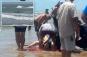 Same shark attacks 4 Texas swimmers on Fourth of July — taking chunk out of woman's calf