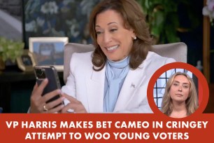 Kamala Harris’ desperately ‘youthful’ pandering is too cringeworthy to be presidential.