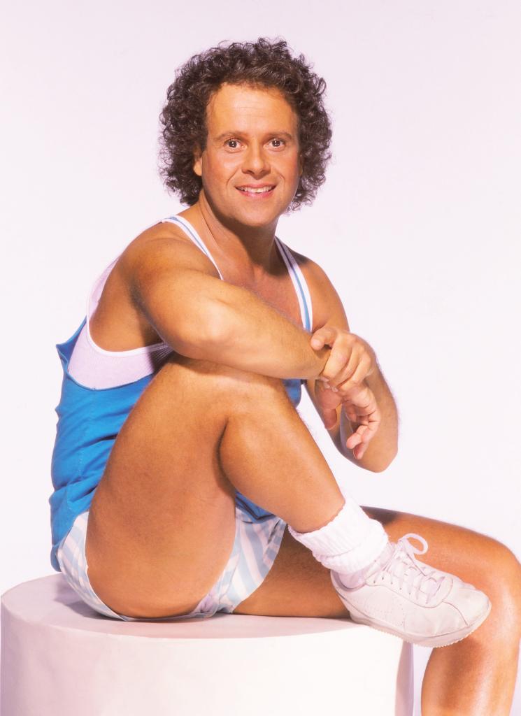 Richard Simmons poses for a portrait in 1992 in Los Angeles, California.