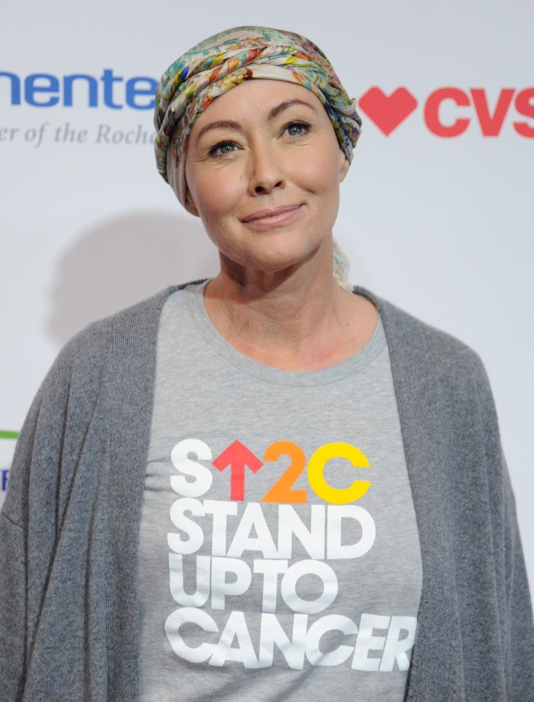 Shannen Doherty was initially diagnosed with breast cancer in 2015.