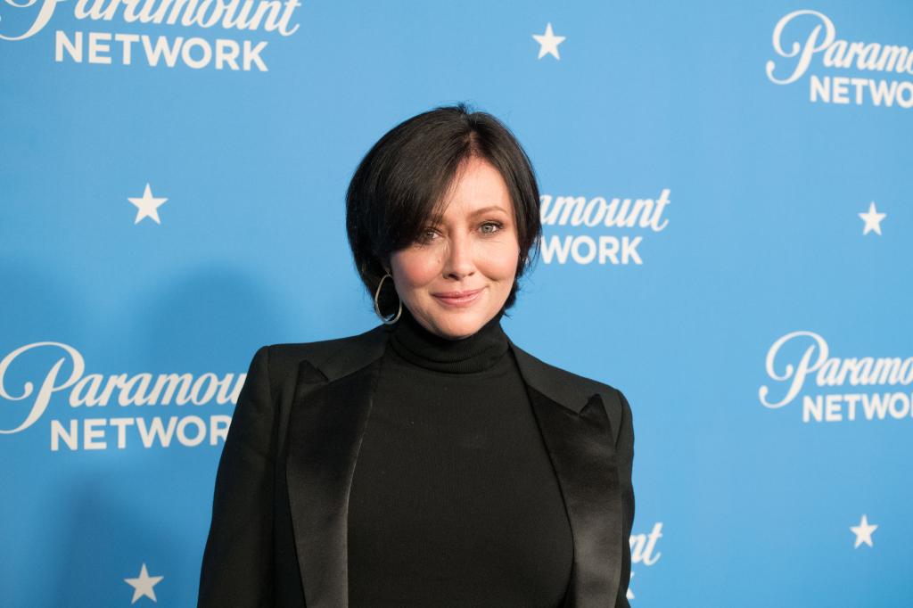 Shannen Doherty attends Paramount Network Launch Party at Sunset Tower on January 18, 2018 in Los Angeles.