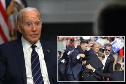 Biden snaps repeatedly at Lester Holt in combative NBC interview days after Trump assassination attempt: 'What's with you guys?'