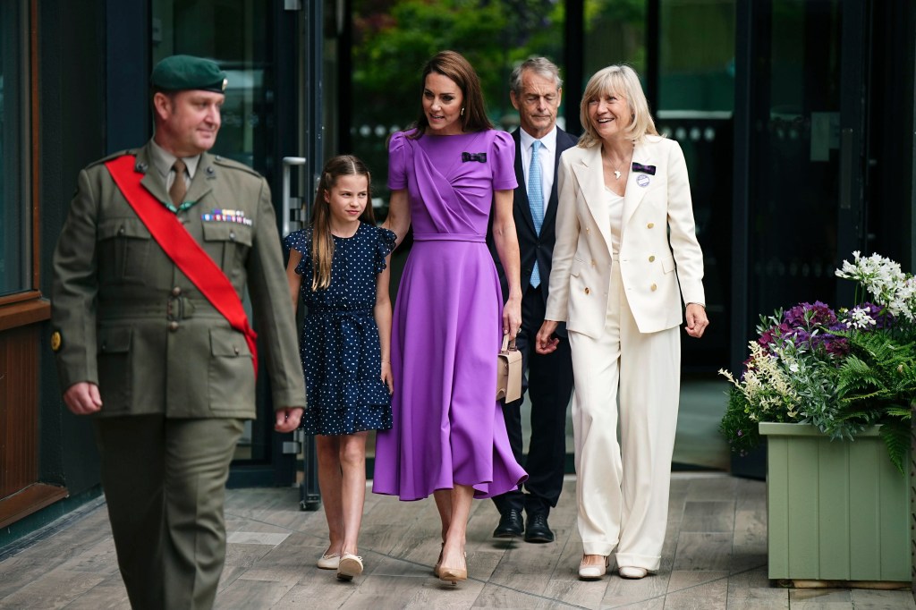 Kate Middleton with daughter Princess Charlotte