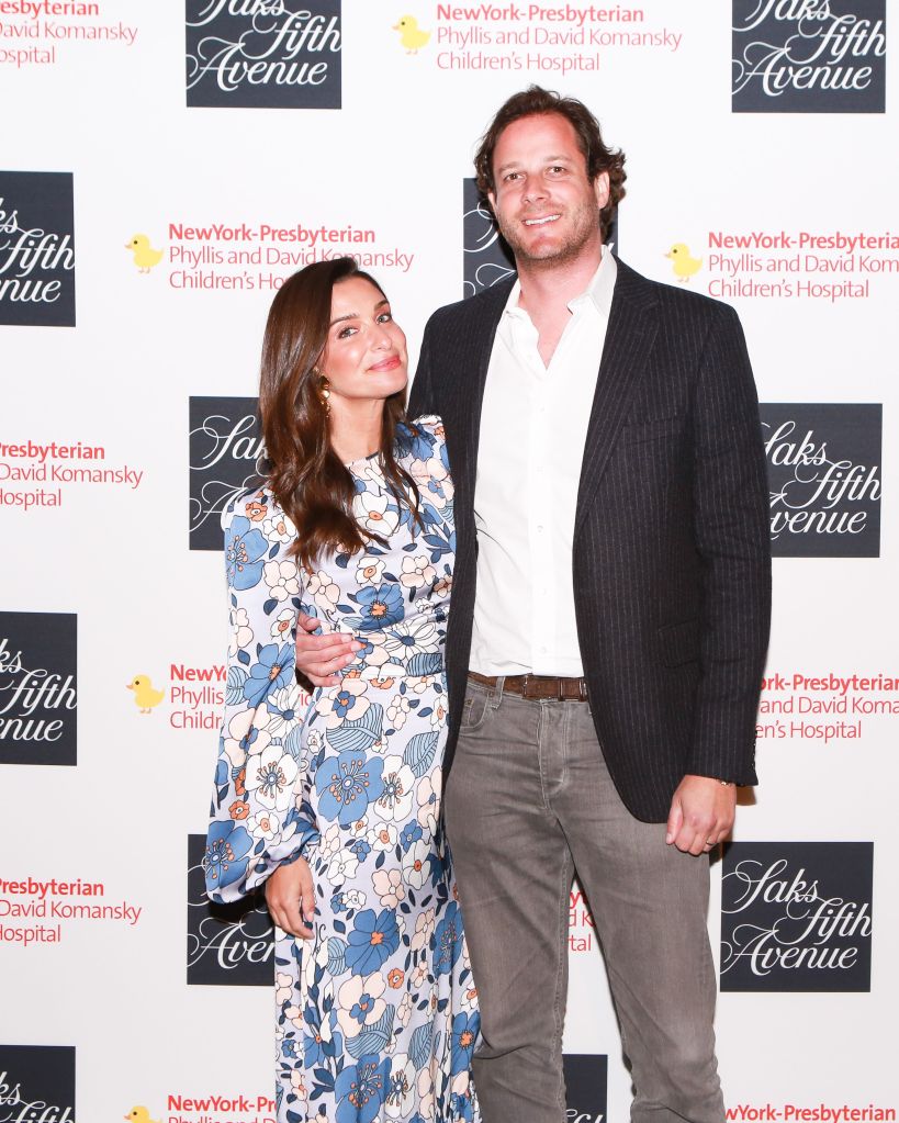 Candice Miller and Brandon Miller posing at the PLATES FOR PEDIATRICS 2019 event sponsored by SAKS FIFTH AVENUE