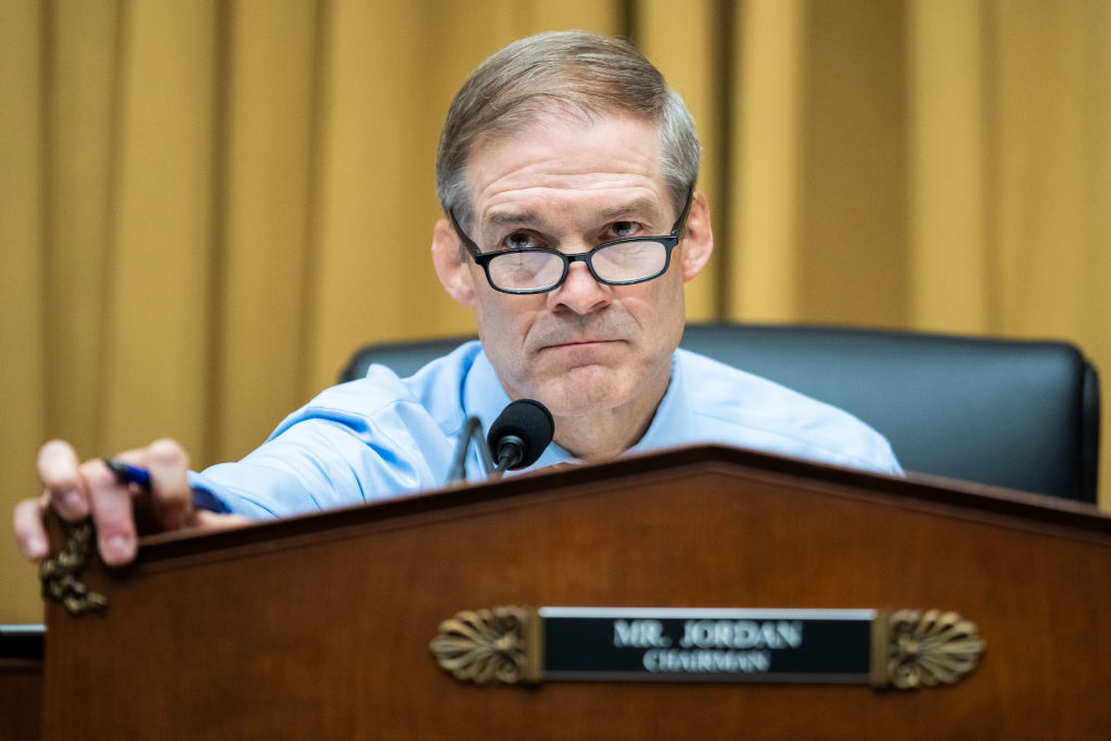 Chairman Jim Jordan, R-Ohio,  conducts the House Judiciary Select Subcommittee on the Weaponization of the Federal Government to "examine abuses seen at the Bureau and how the FBI has retaliated against whistleblowers," in Rayburn Building on Thursday, May 18, 2023.