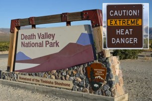 Death Valley sign