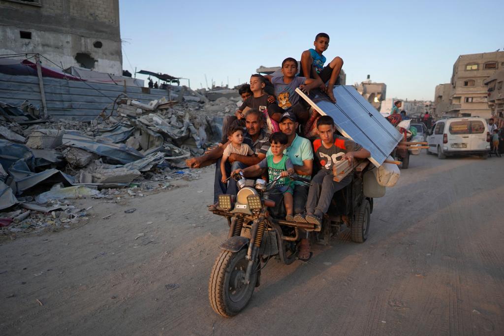 Many Palestinians have been displaced two-to-three times already over the war.