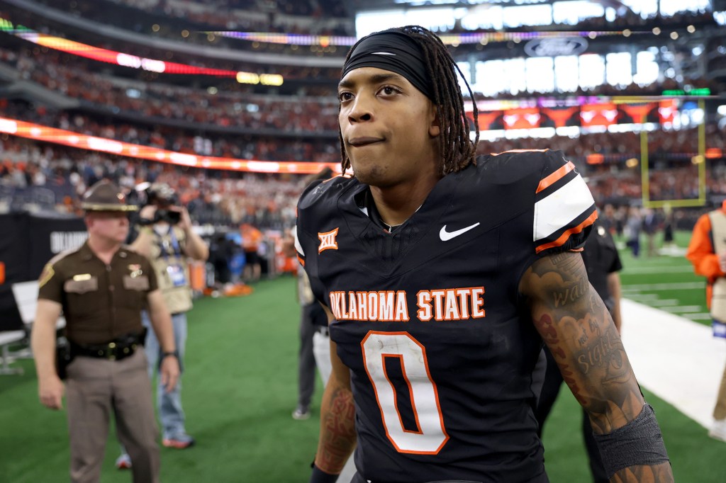 Oklahoma State running back Ollie Gordon was arrested June 30.