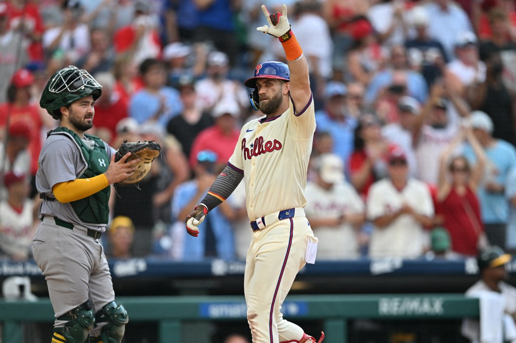 Bryce Harper has provided MVP-like numbers for the Phillies.