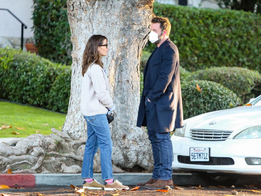 Jennifer Garner and Ben Affleck in LA