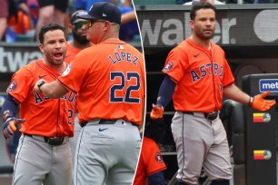 Jose Altuve ejected