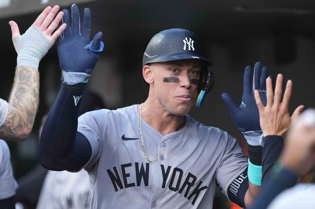 Aaron Judge turned his season around after struggling in April.