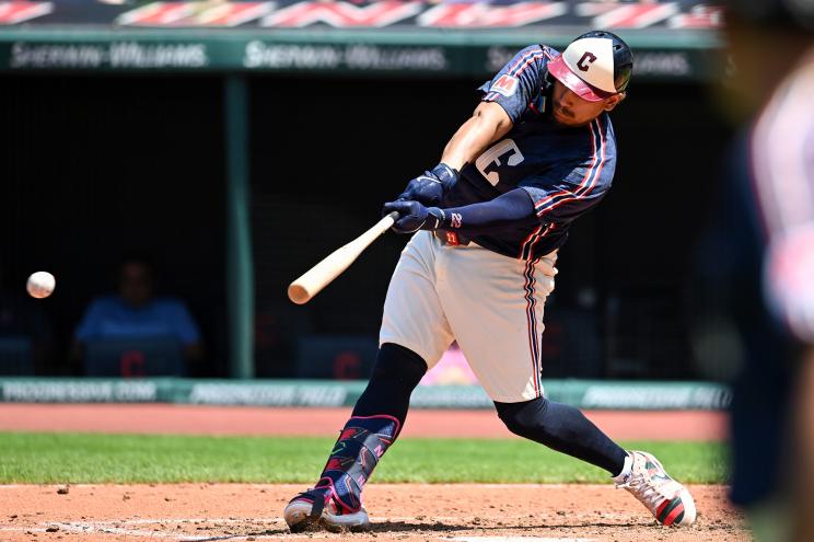 Josh Naylor has career-best marks in homers, runs scored and slugging percentage for the Guardians.