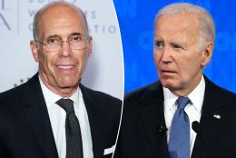 Hollywood donors 'furious' at movie mogul Katzenberg for 'agewashing' Biden: report