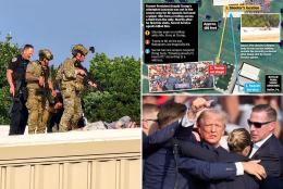 See it: Sniper shot former President Donald Trump from 130 yards away on roof of manufacturing plant