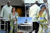Michael Jordan and his wife Yvette Prieto are enjoying family time in Spain.