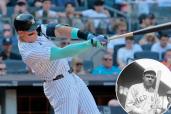 aaron judge babe ruth season stats yankees