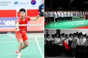 A 17-year-old rising Badminton Star Zhang Zhijie died after he collapsed while competing in a match at the Badminton Asia Junior Championships in Yogyakarta, Indonesia on Sunday, according to TMZ.