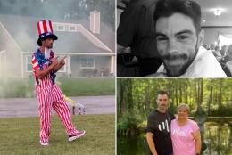 Family reveals heart-wrenching final moments before 'showboating' dad died after putting lit firework on his head