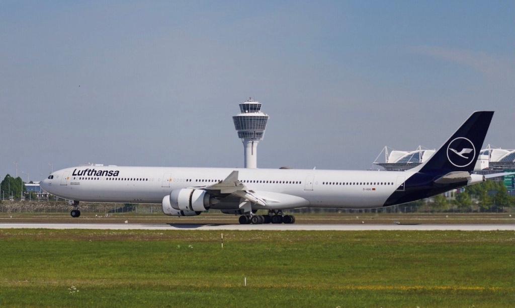 Airbus' A340-600 aircraft for Lufthansa.