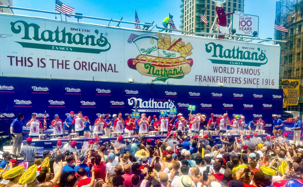 2024 Nathan's Famous Fourth of July Hot Dog Eating Contest.